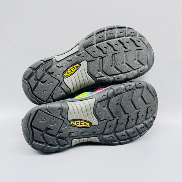 Keen Sandals Boys 5 Rainbow Tie Dye Newport H2 Hiking Outdoor Trekking Shoes - Picture 10 of 12